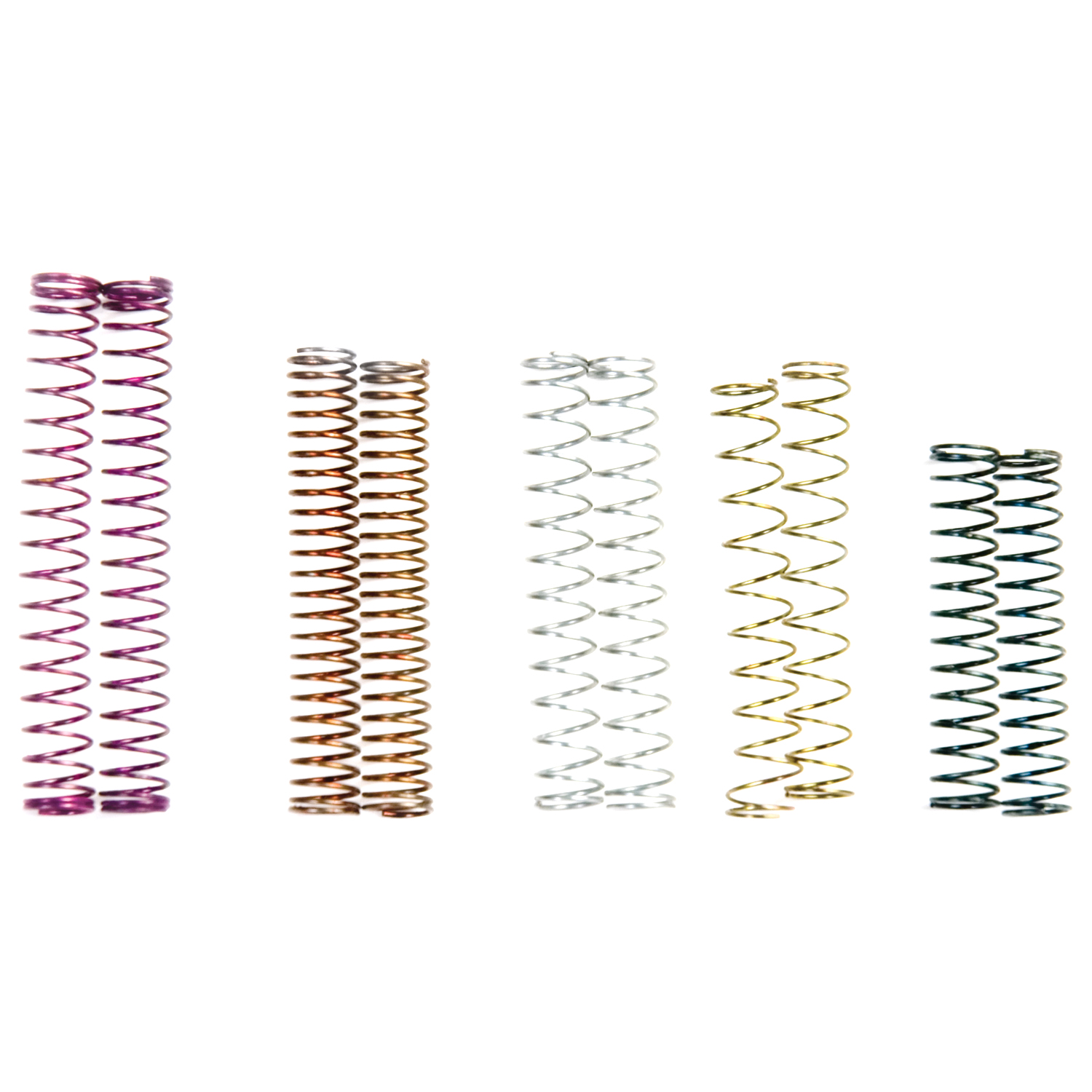 Performer Step-Up Spring Assortment Includes 5 Different Springs (5 Pairs)