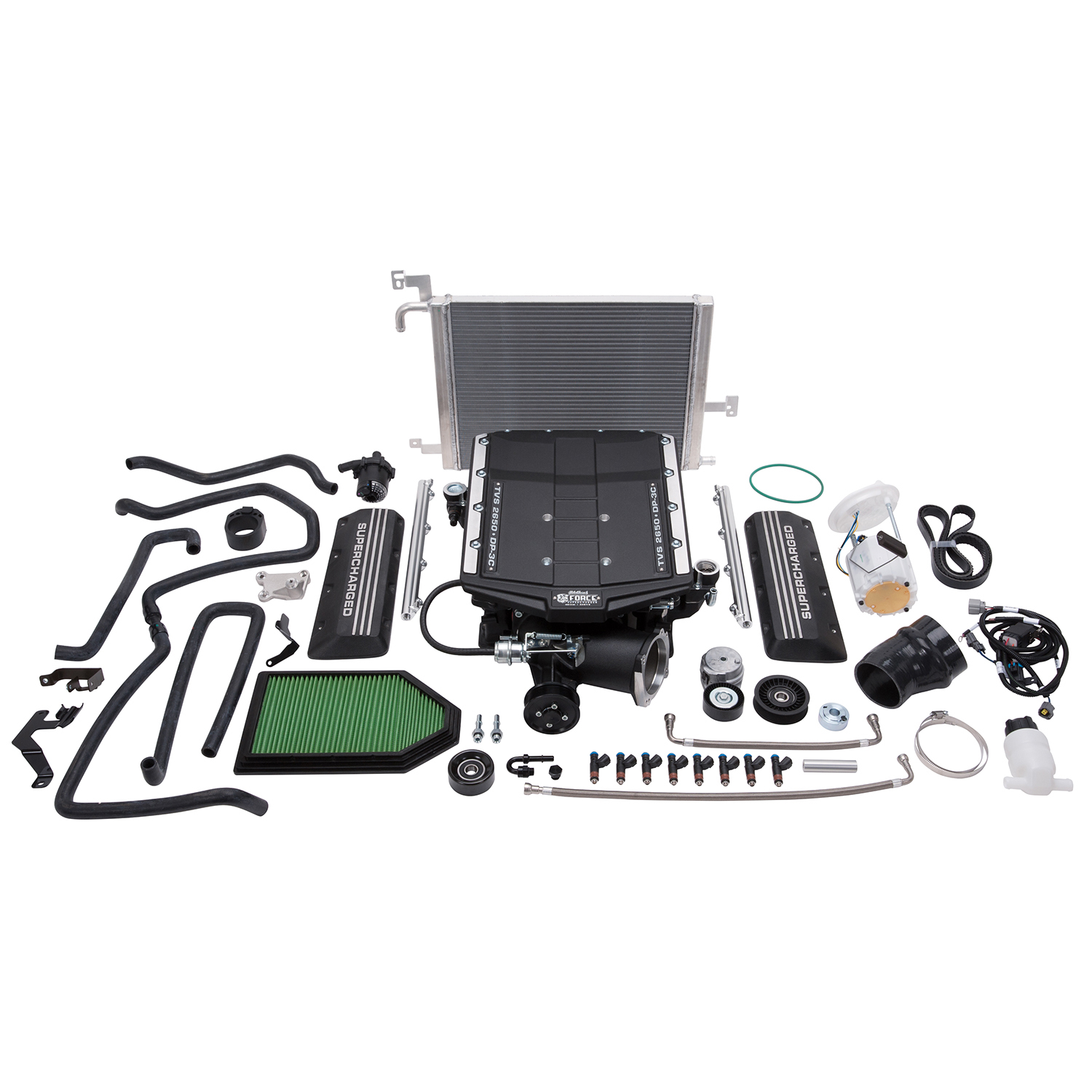 Edelbrock Stage 1 Supercharger Kit For 2015-2018 Chrysler Dodge 5.7L With Tune