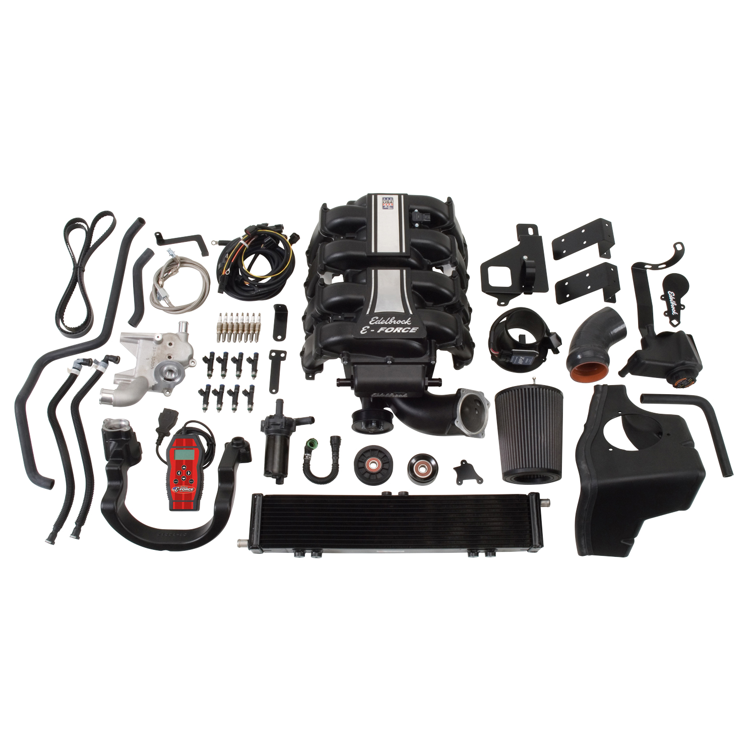 Edelbrock Stage 1 Supercharger Kit For 2004-2008 Ford F-150 5.4L 3V With Tune