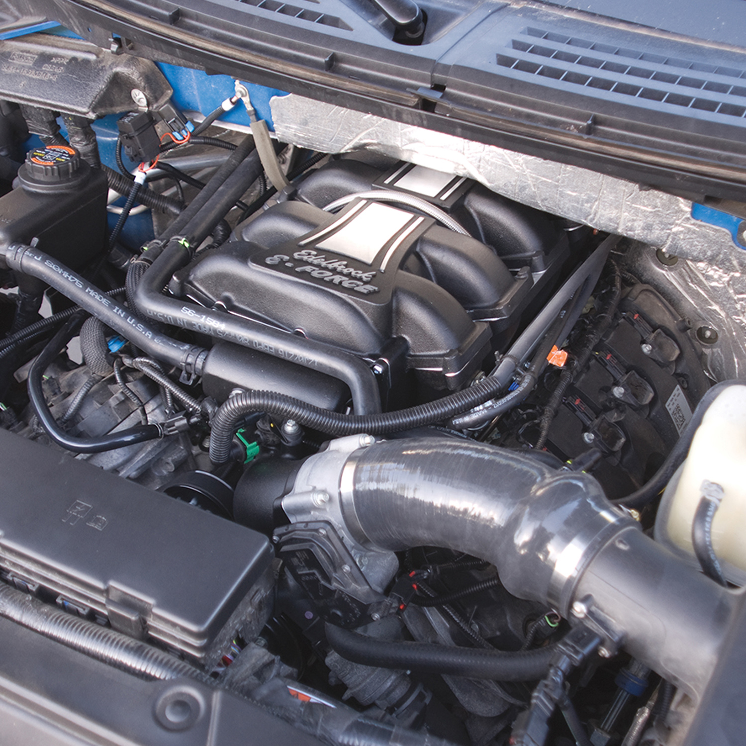 Edelbrock Stage 1 Supercharger Kit For 2011-2014 Ford F-150 5.0L 4V With Tune