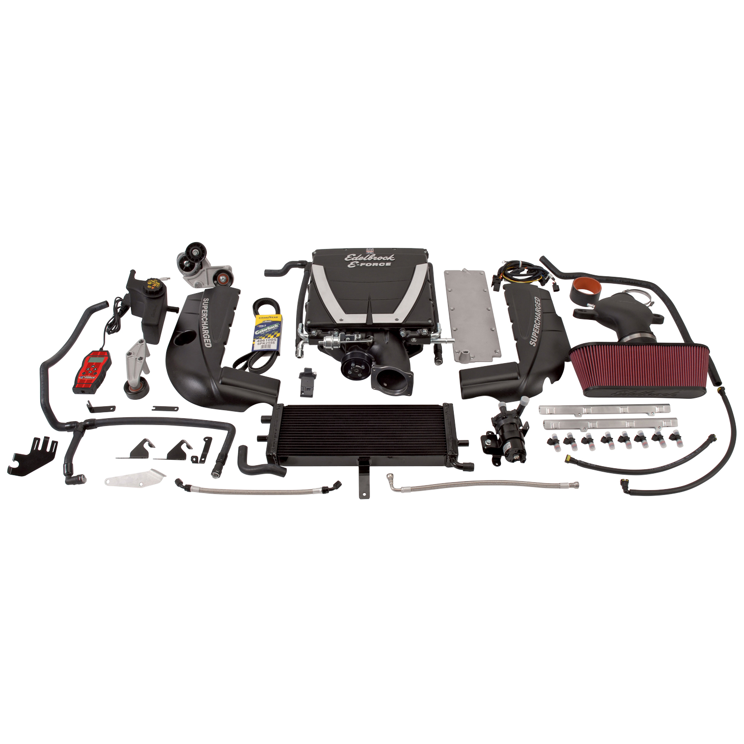 Edelbrock Stage 1 Supercharger Kit For 2005-2007 Corvette LS2 With Tune