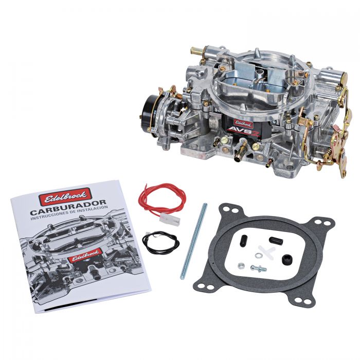 AVS2 Carburetor 500 CFM With Electric Choke, Satin Finish (Non-EGR)