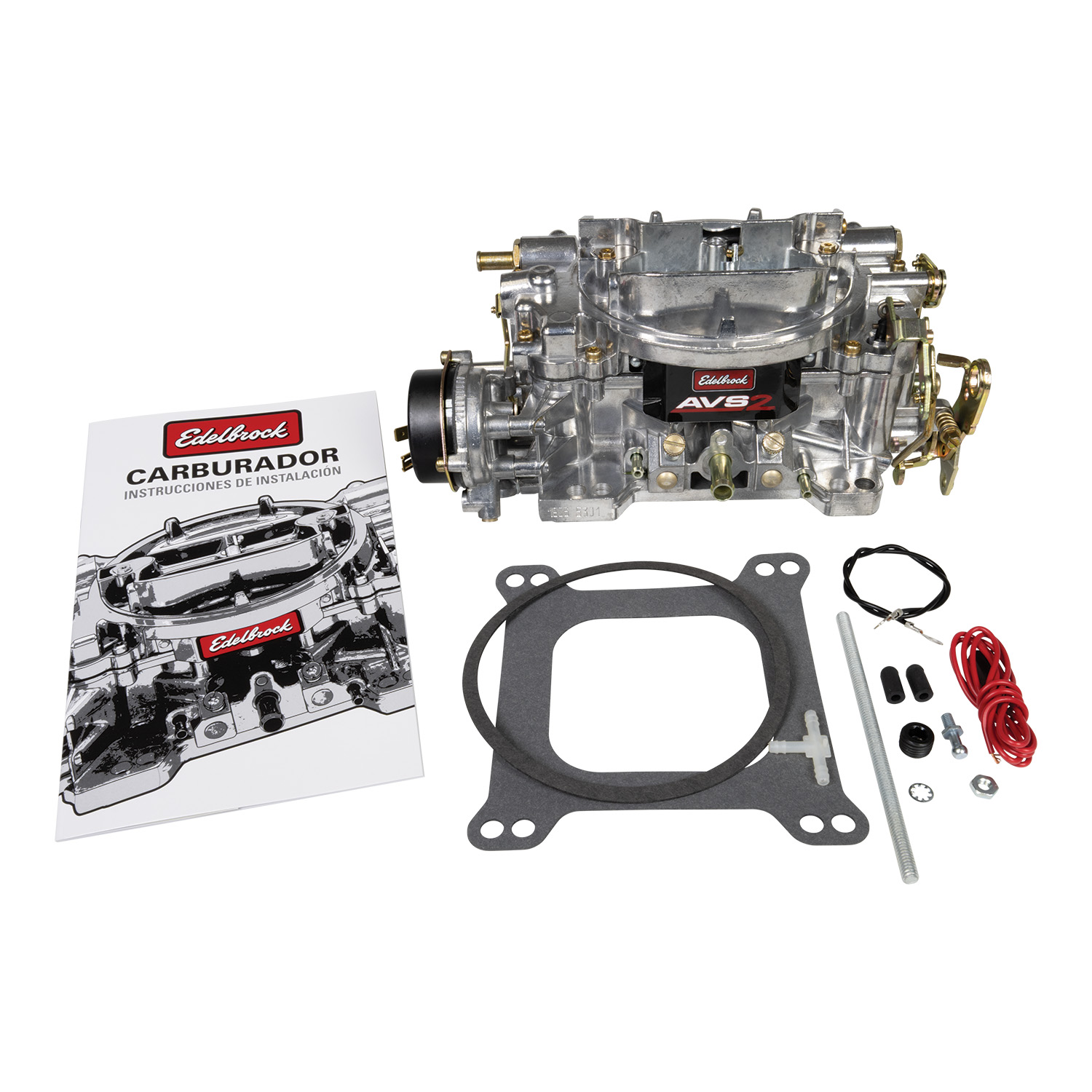 AVS2 Carburetor 650 CFM With Electric Choke, Satin Finish (Non-EGR)