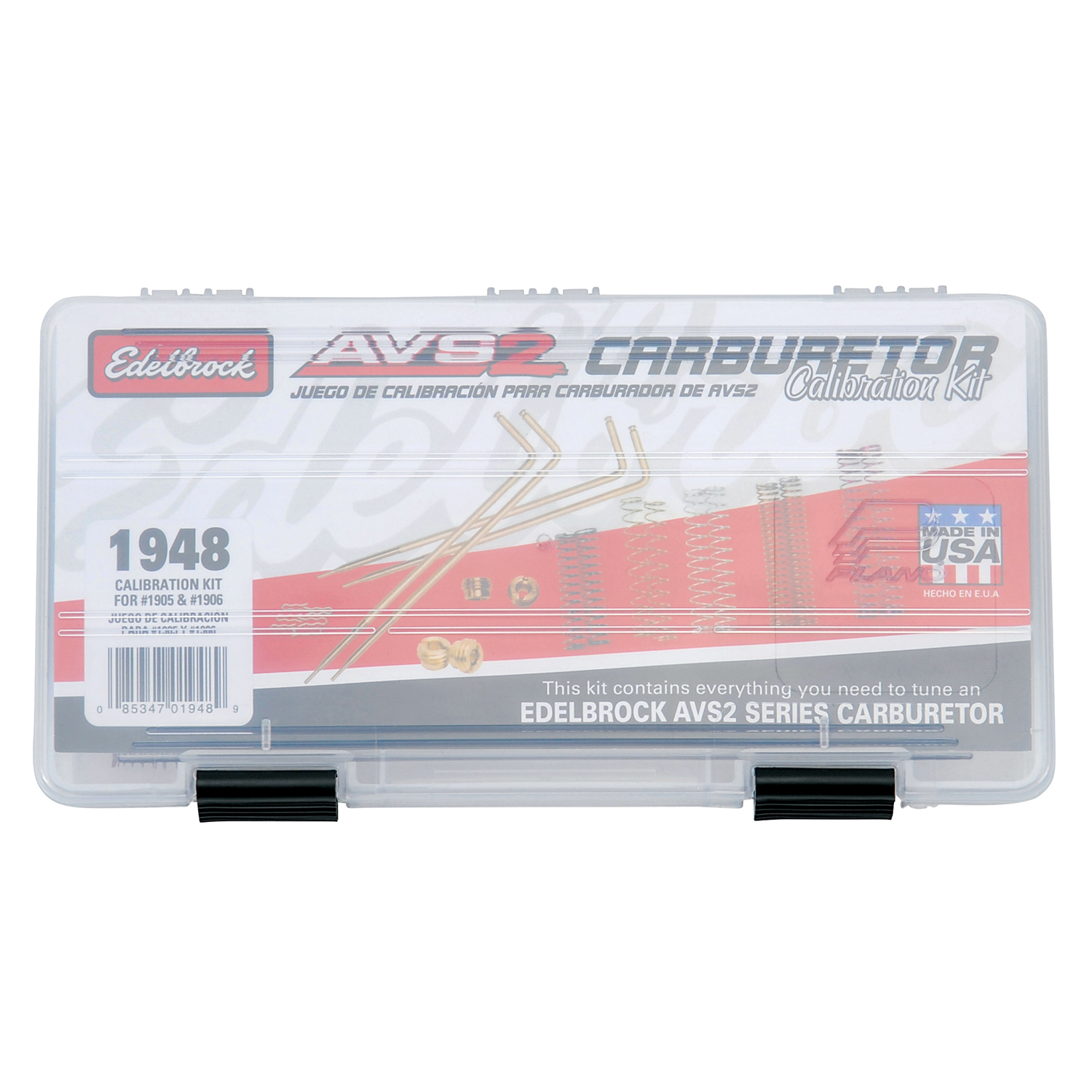 Edelbrock AVS2 Series Carburetor Calibration Kit