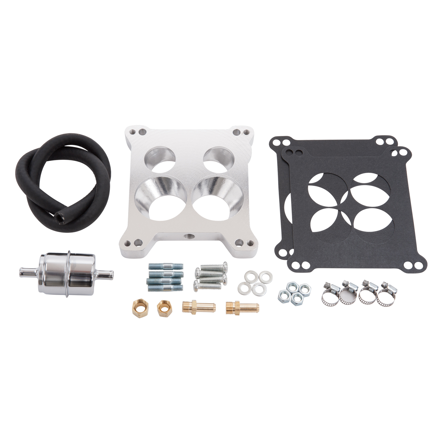 Carb Adapter Square-Bore To Stock QuadraJet Or Thermo-Quad With Spread-Bore