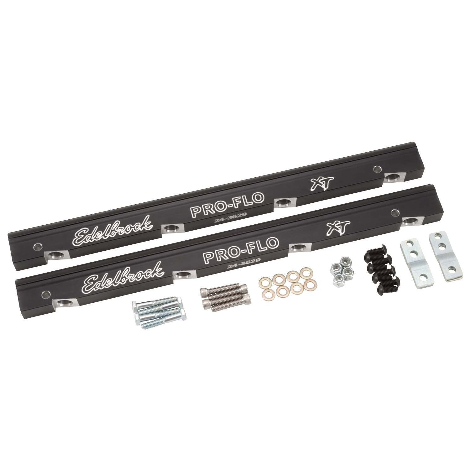 Fuel Injection Fuel Rail -6 AN Black Anodized For Chevrolet LS Gen 3