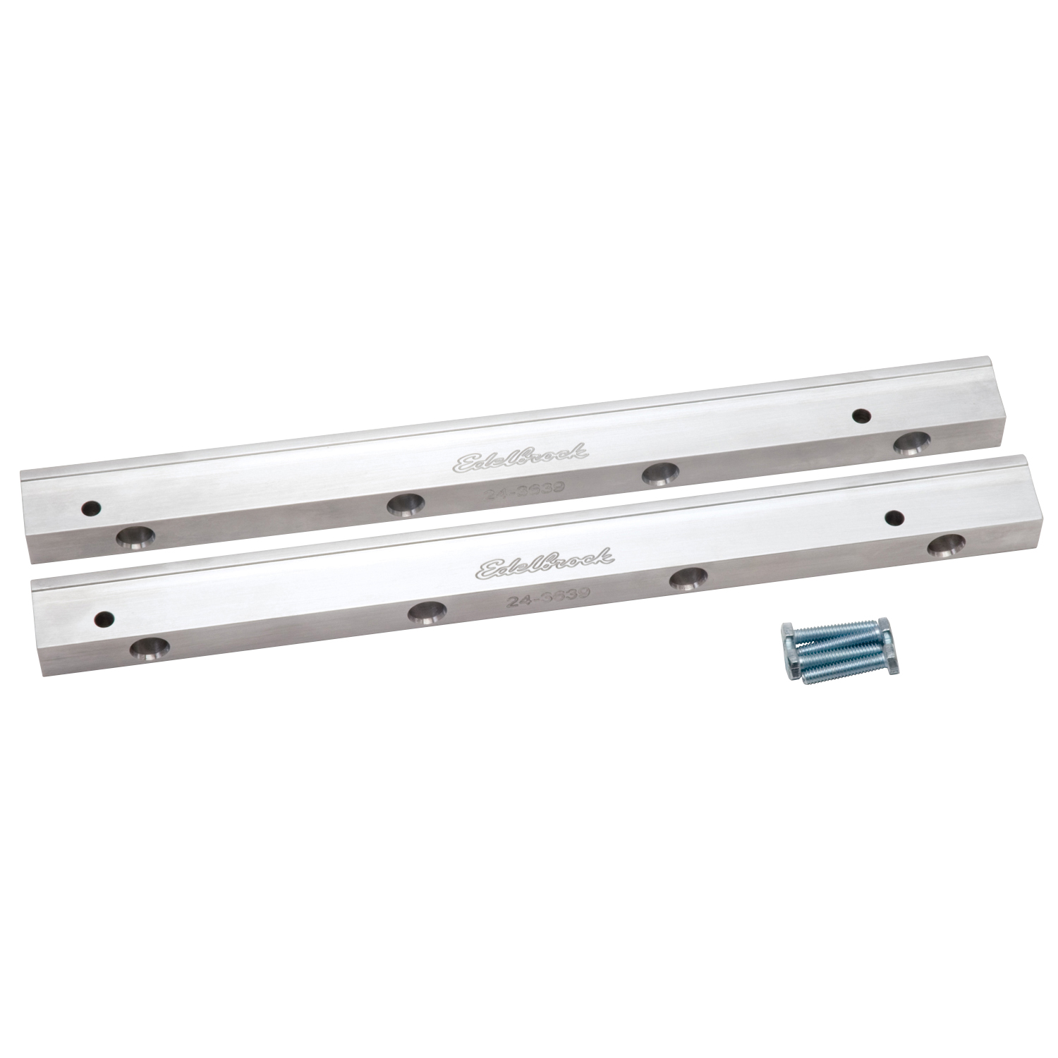 Fuel Injection Fuel Rail 3/8  inch NPT Clear For Ford Small-Block Modular