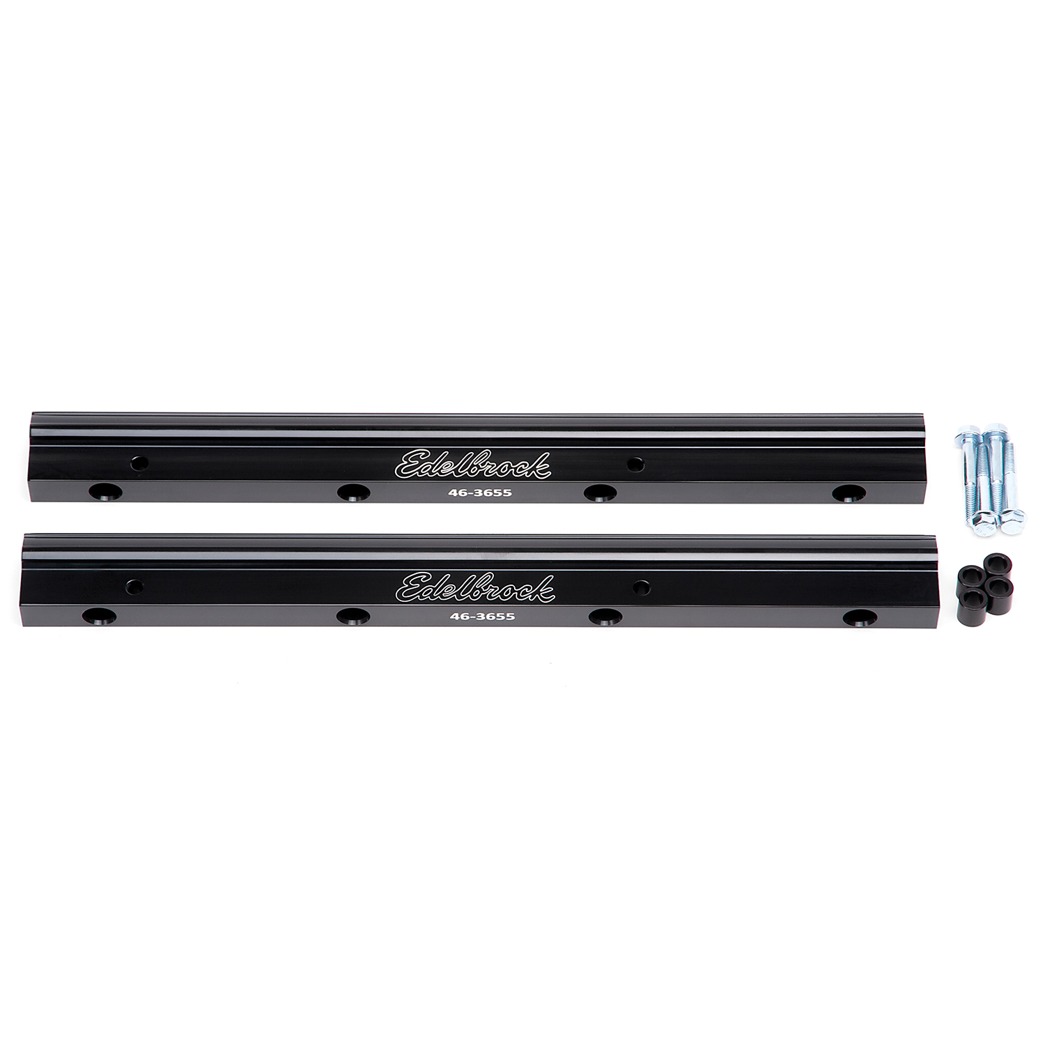 Fuel Injector Rail Kit -8 AN Black Anodized For Chevrolet LS Gen 4