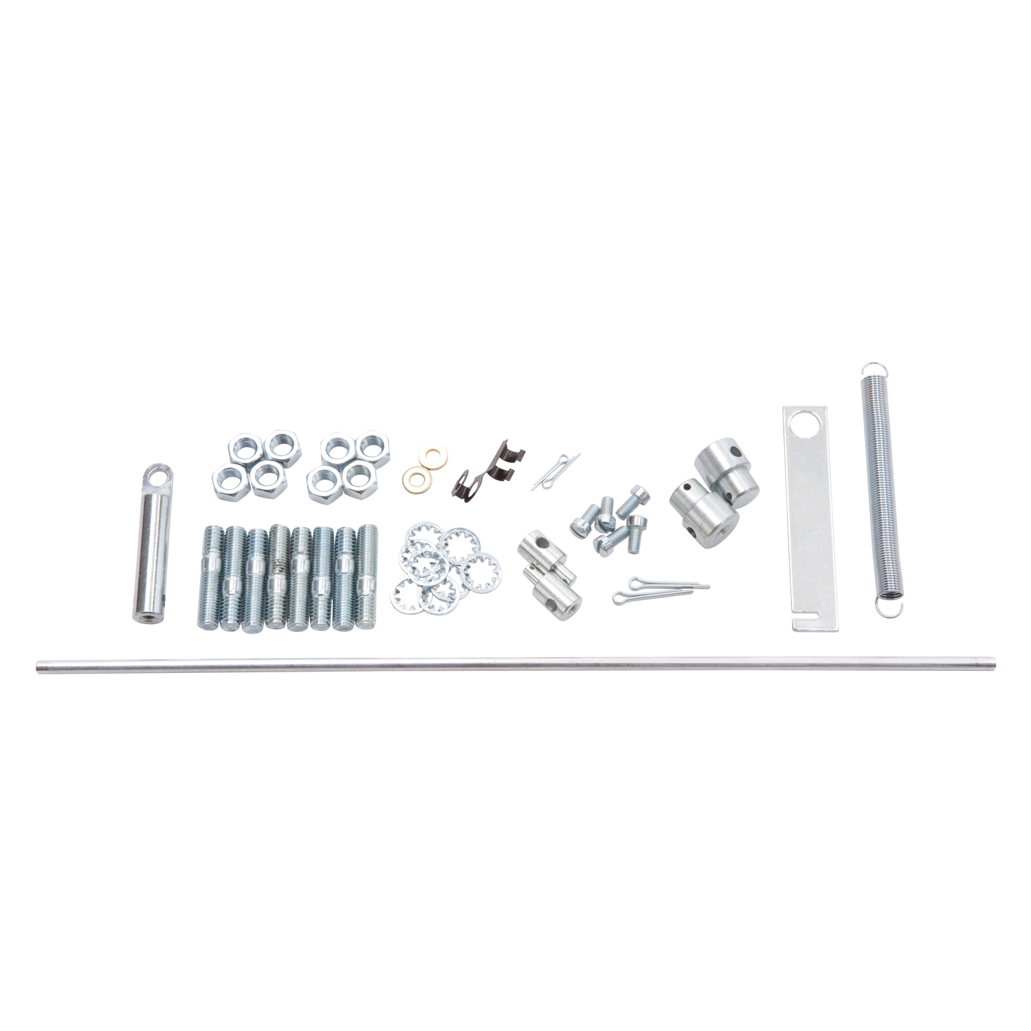 Forward-Mount Throttle Linkage for Small Block Chevy 7110 Street Tunnel Ram