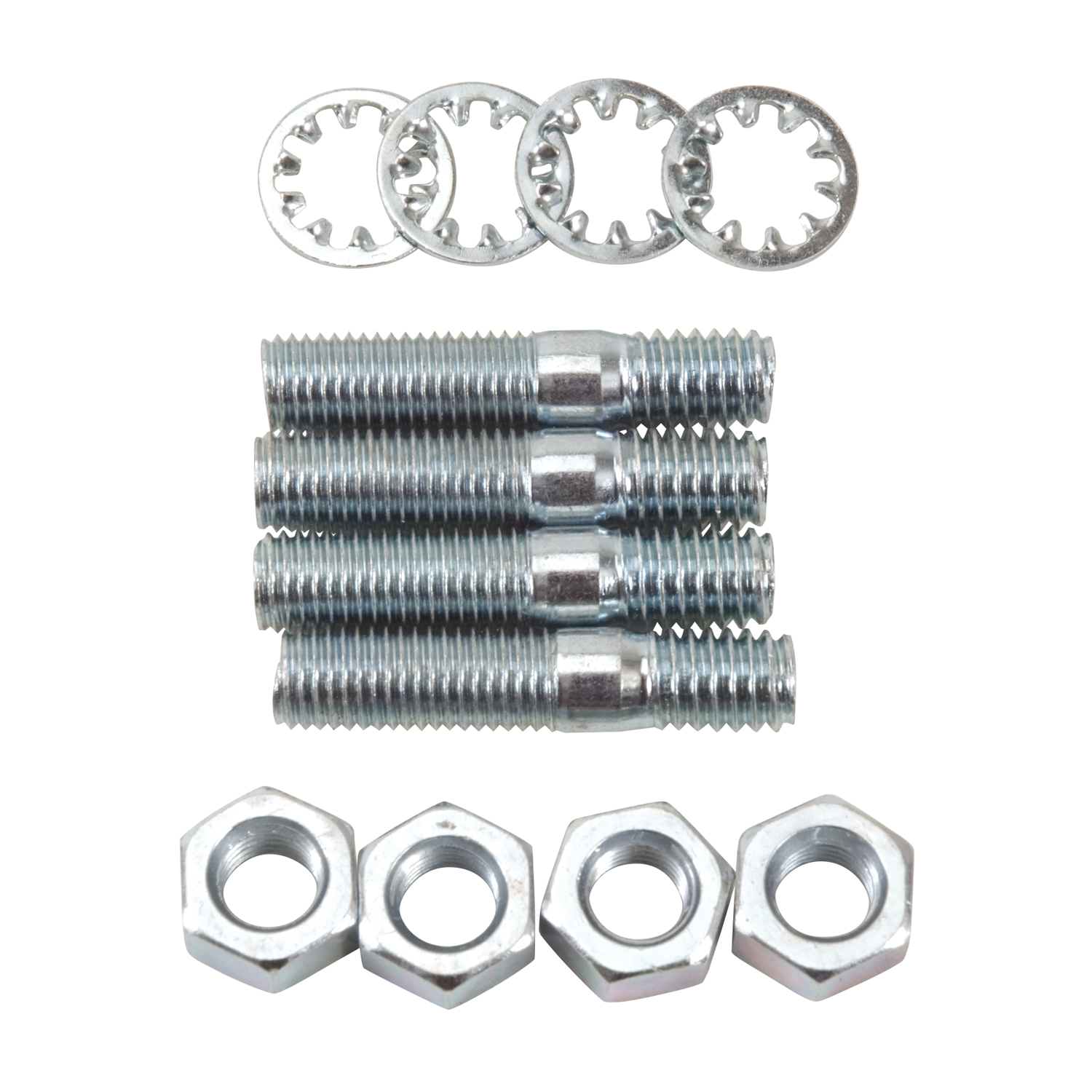 Carburetor Stud Kit Zinc Finish 5/16-18 x 1 1/2 inch
