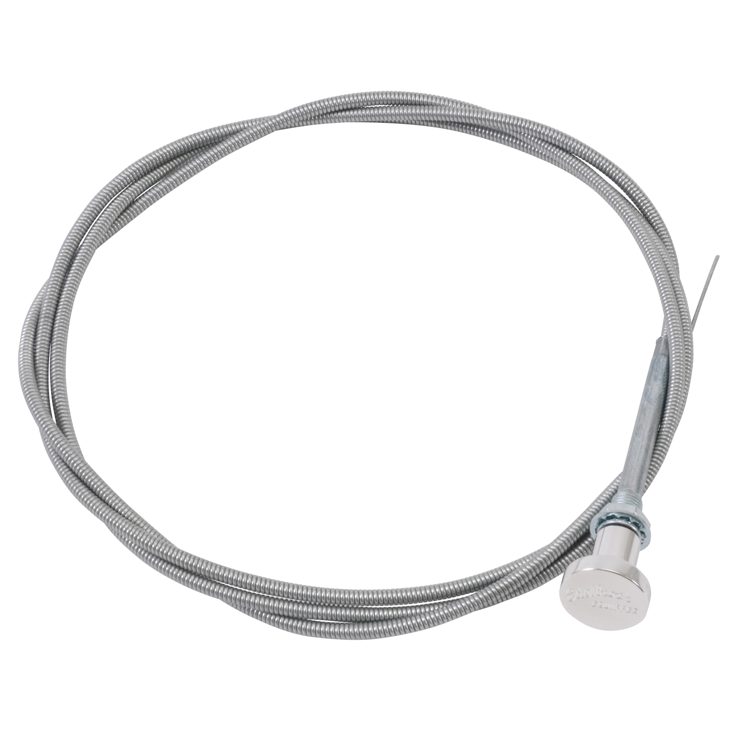 Universal Carburetor Choke Cable With Polished Knob