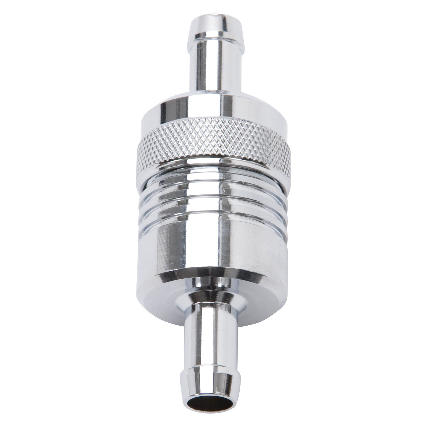 3 inch Aluminum Street Fuel Filter in Chrome Finish