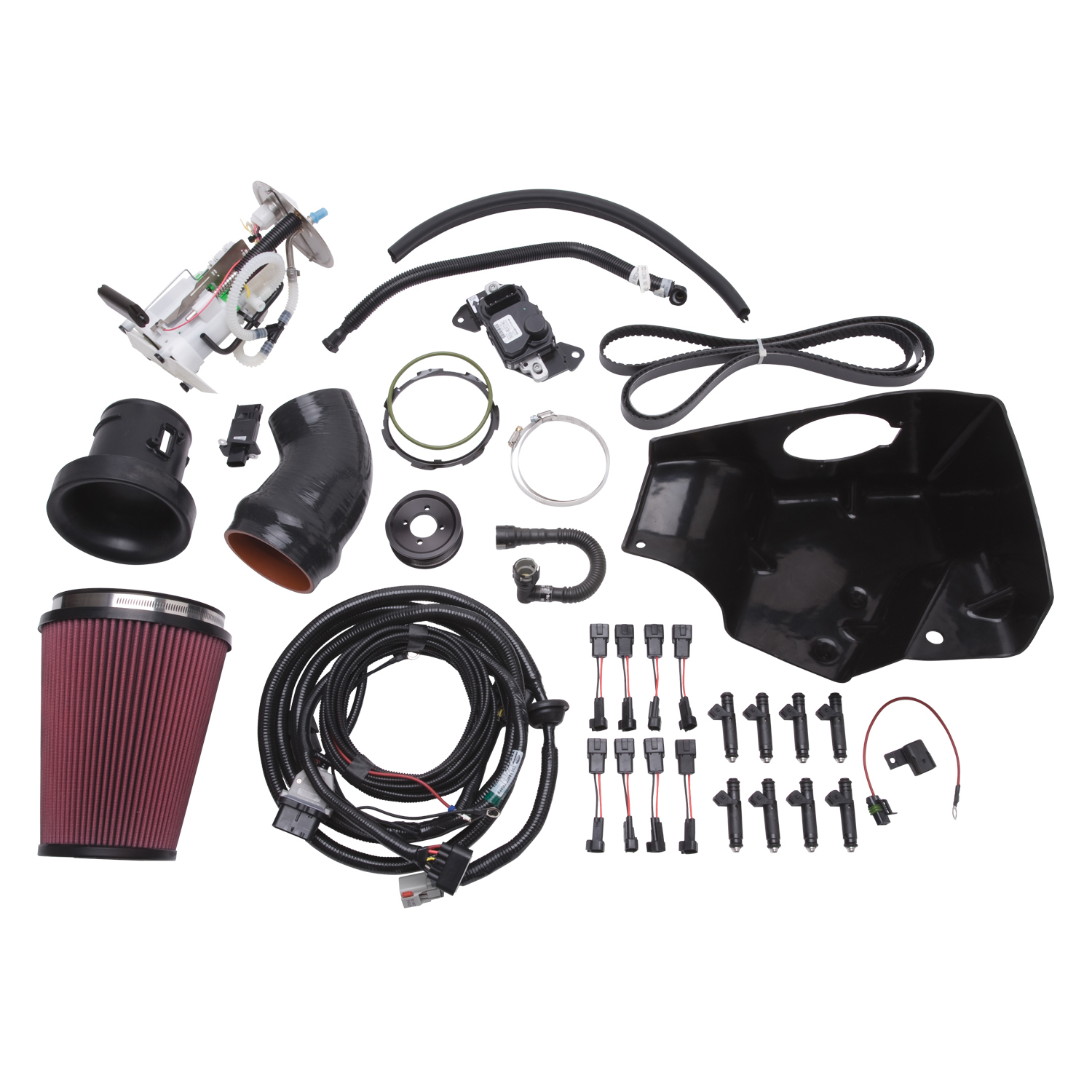 Stage 2 Supercharger Upgrade 2005-2009 Ford Mustang 4.6L 3V With Tune