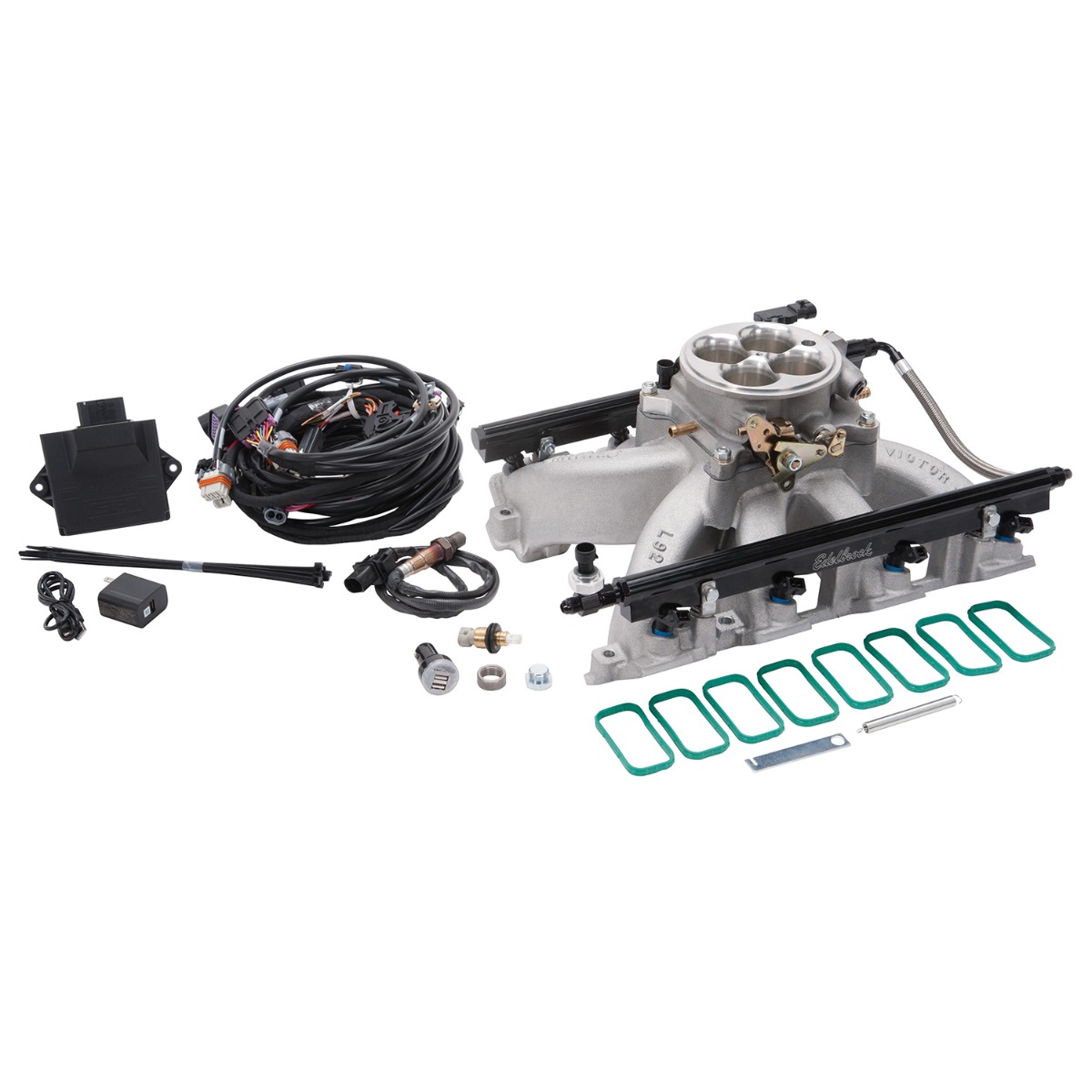 Pro-Flo 4 EFI Traditional 4150-Style Kit #35740 For Chevy LS Gen III/IV
