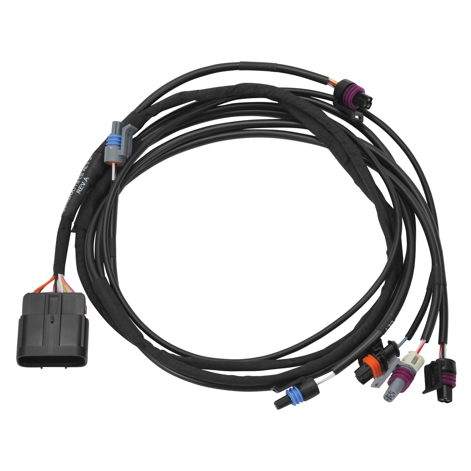 Pro-Flo 4 Plus EFI Sensor & Output Harness 36165 Chevy LS Using 2 Pin Alternator