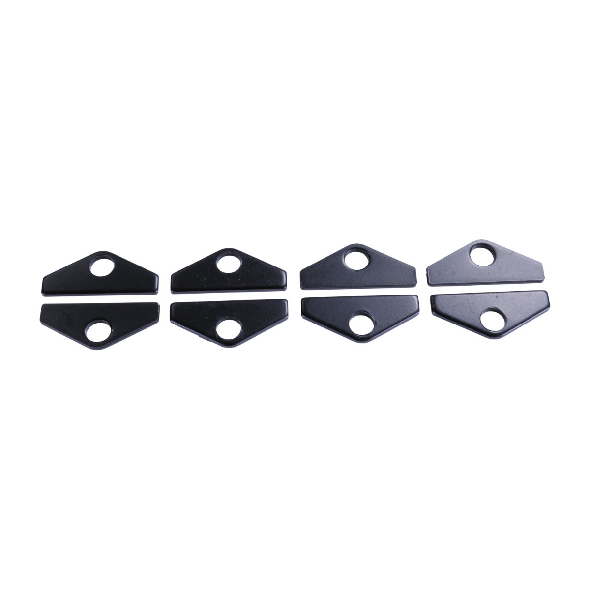 Hold-Down Tab Kits (Universal 1.5" long in Black Finish (Qty 8)