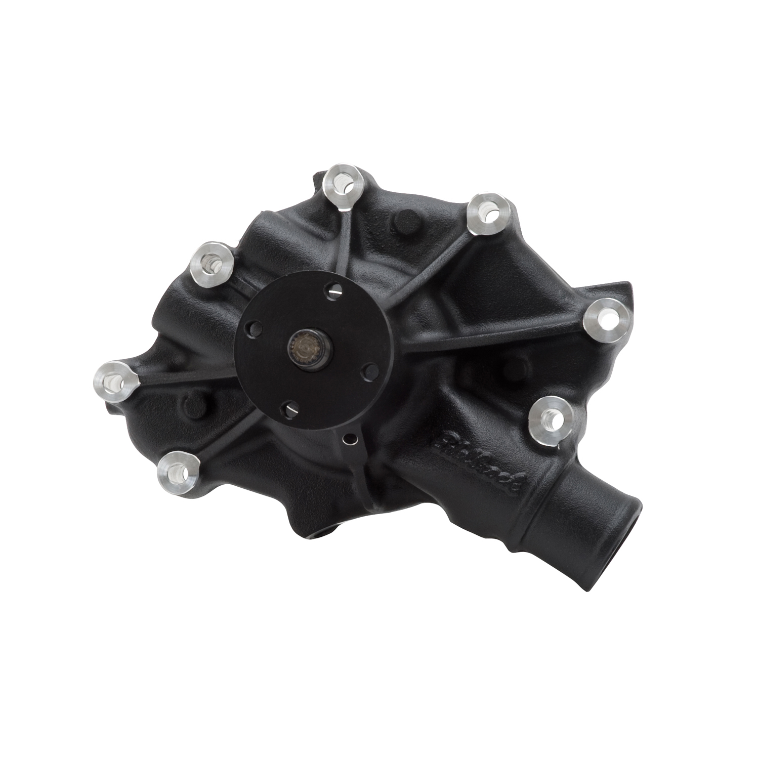Water Pump Ford 5.0 V8 Reverse Rotation in Black Finish