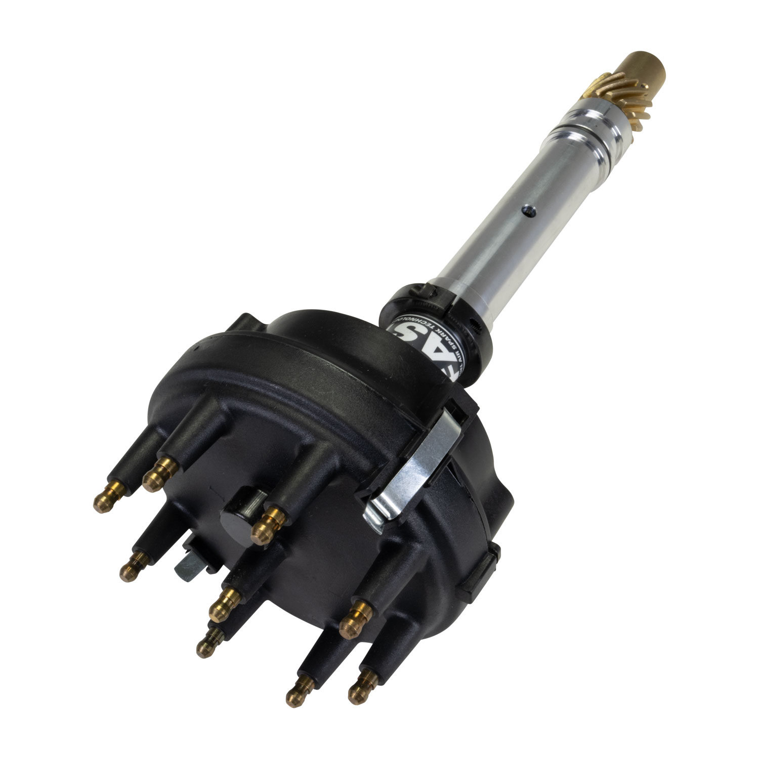 Large Cap Distributor For Crank Trigger With Bronze Gear For Chevy Small and Big Block