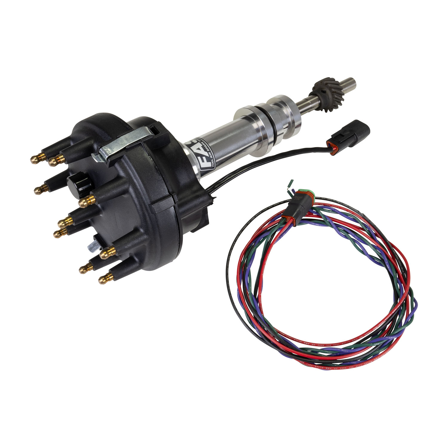 Large Cap Distributor For Crank Trigger With Steel Gear For Ford 351W