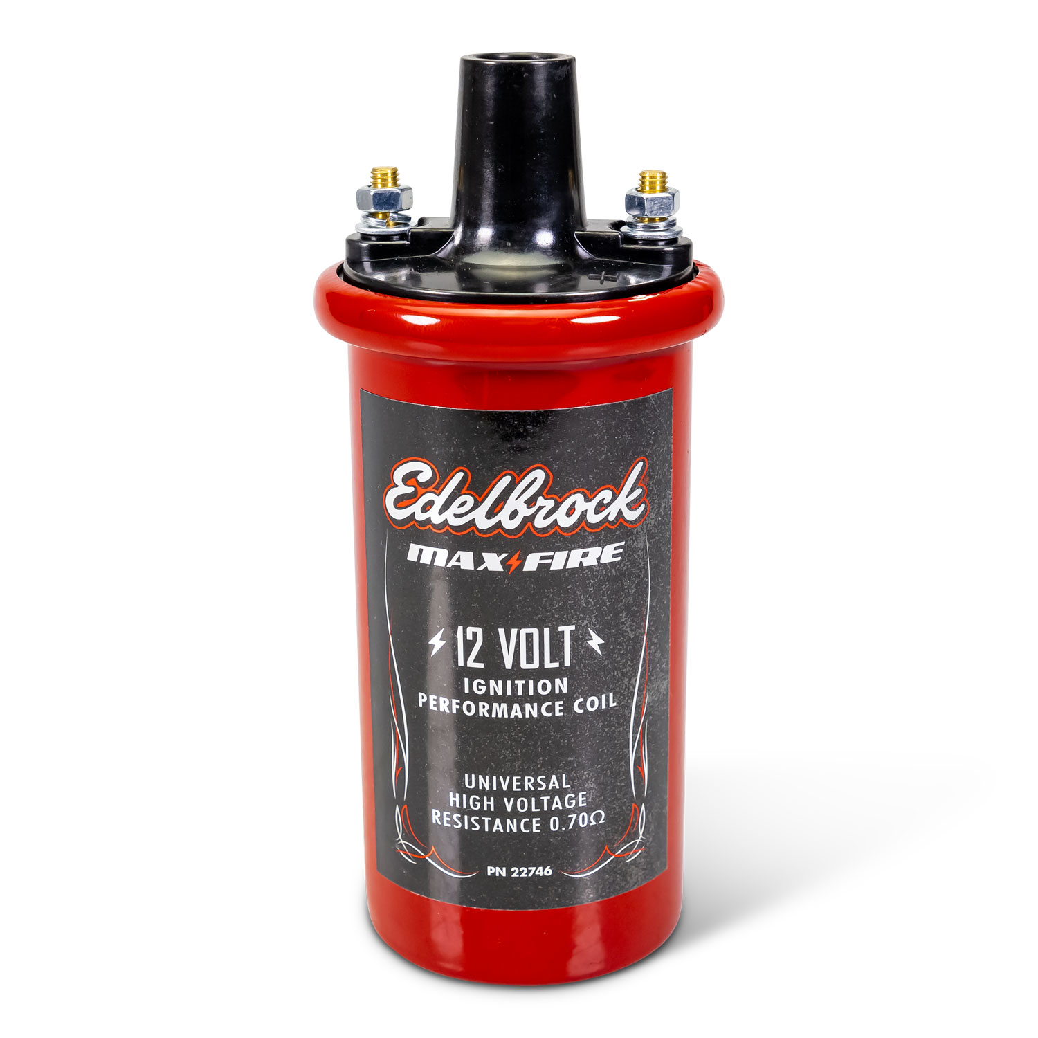 Edelbrock Electronic Oil Filled Ignition Coil with Black Finish