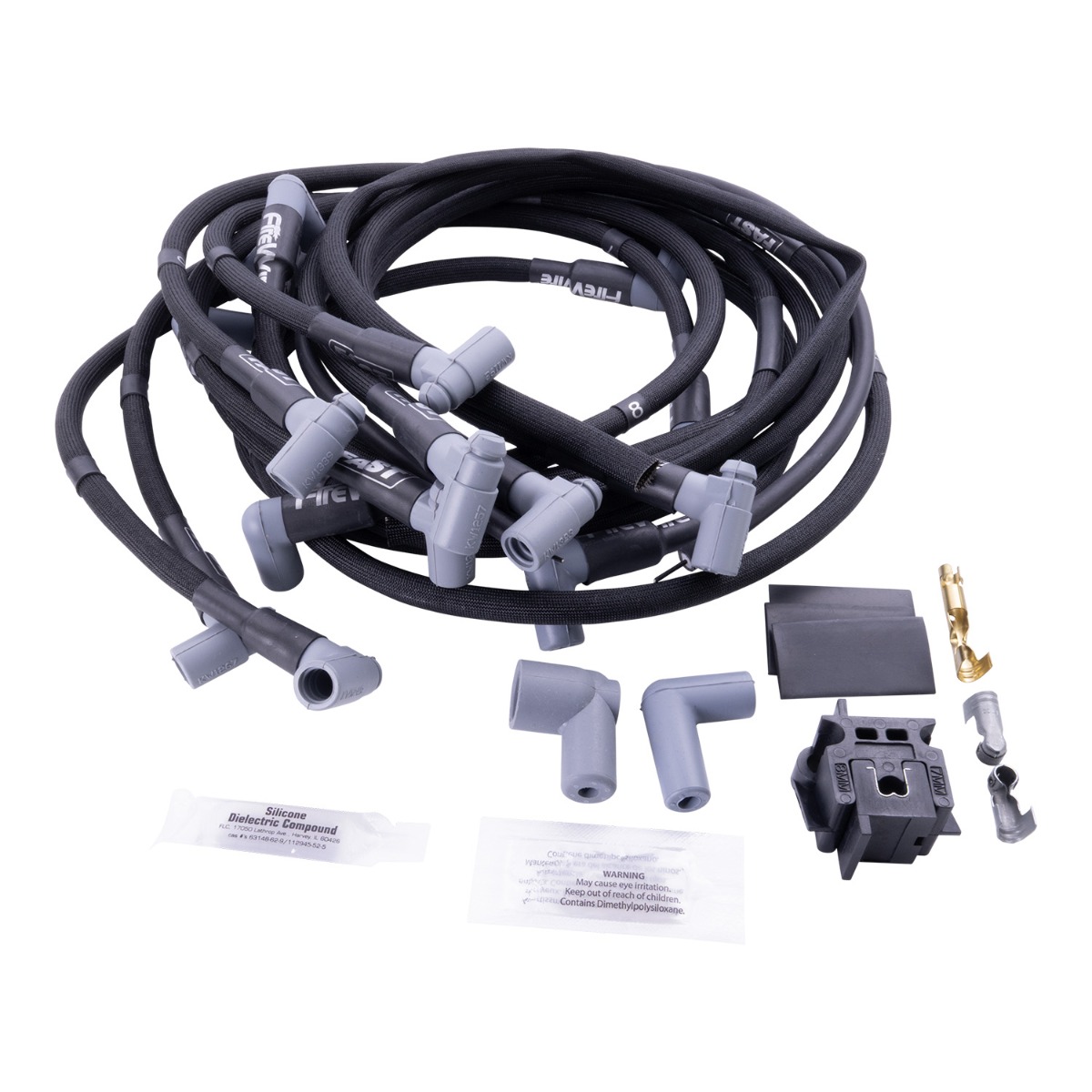 Firewire Big Block Chevrolet Under-Header Wireset with Heat Sleeve