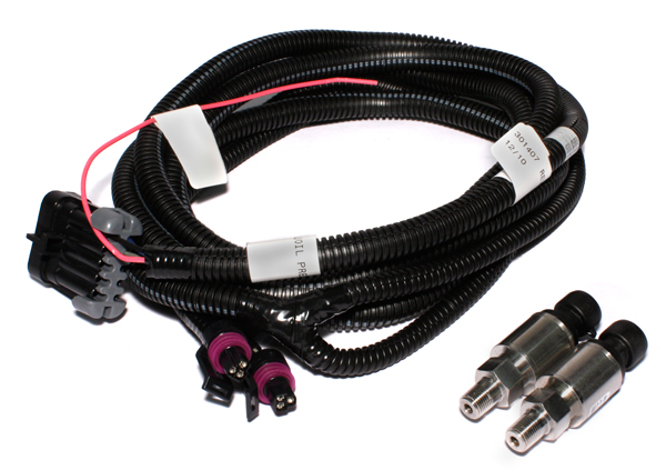 Fuel and Oil Pressure Sending Units with Harness (0-100 PSI)