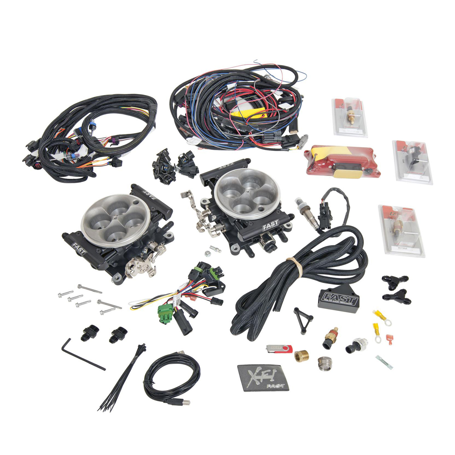 XFI Sportsman Roots Blower Dual Quad EFI System