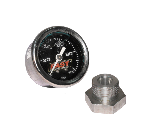 LSX/LSXR/LSXRT 0-100 PSI EFI Fuel Pressure Gauge Kit