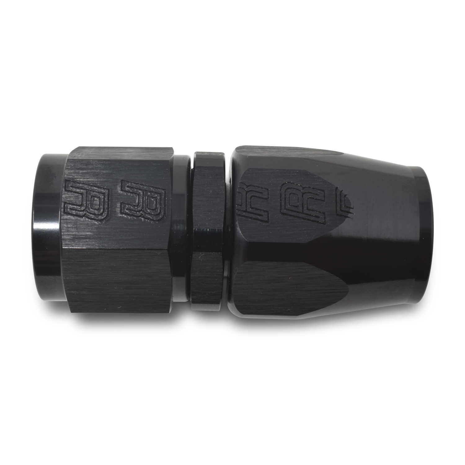 6AN ProClassic Straight Hose End With Black Finish