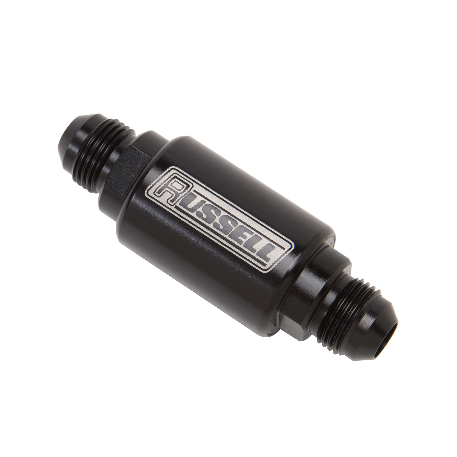 Fuel Filter Black Anodized Finish