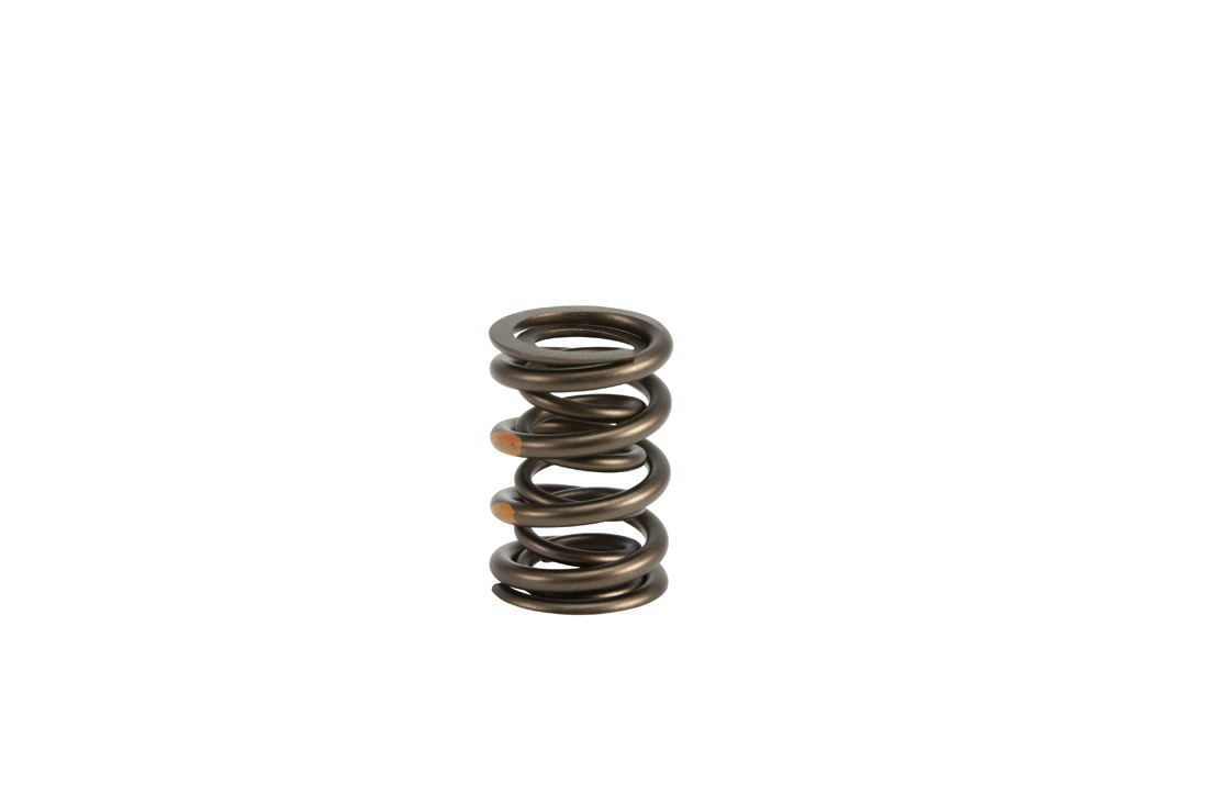 Dual Valve Spring with O Damper - 1.550" OD, 1.050" Coil Bind, 566 Lbs./In. Spring Rate - Single