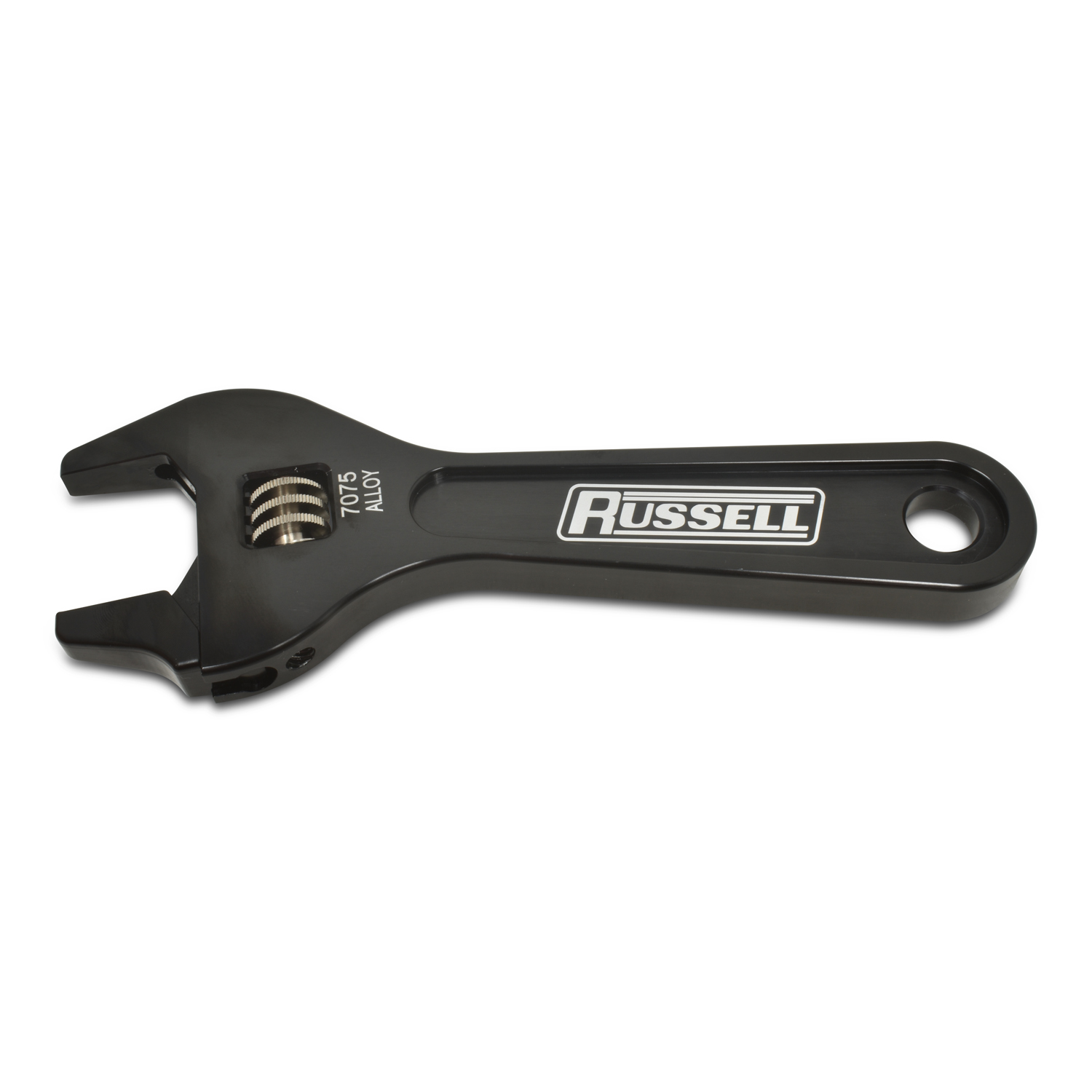 Russell Adjustable Aluminum AN Wrench With Black Anodized Finish