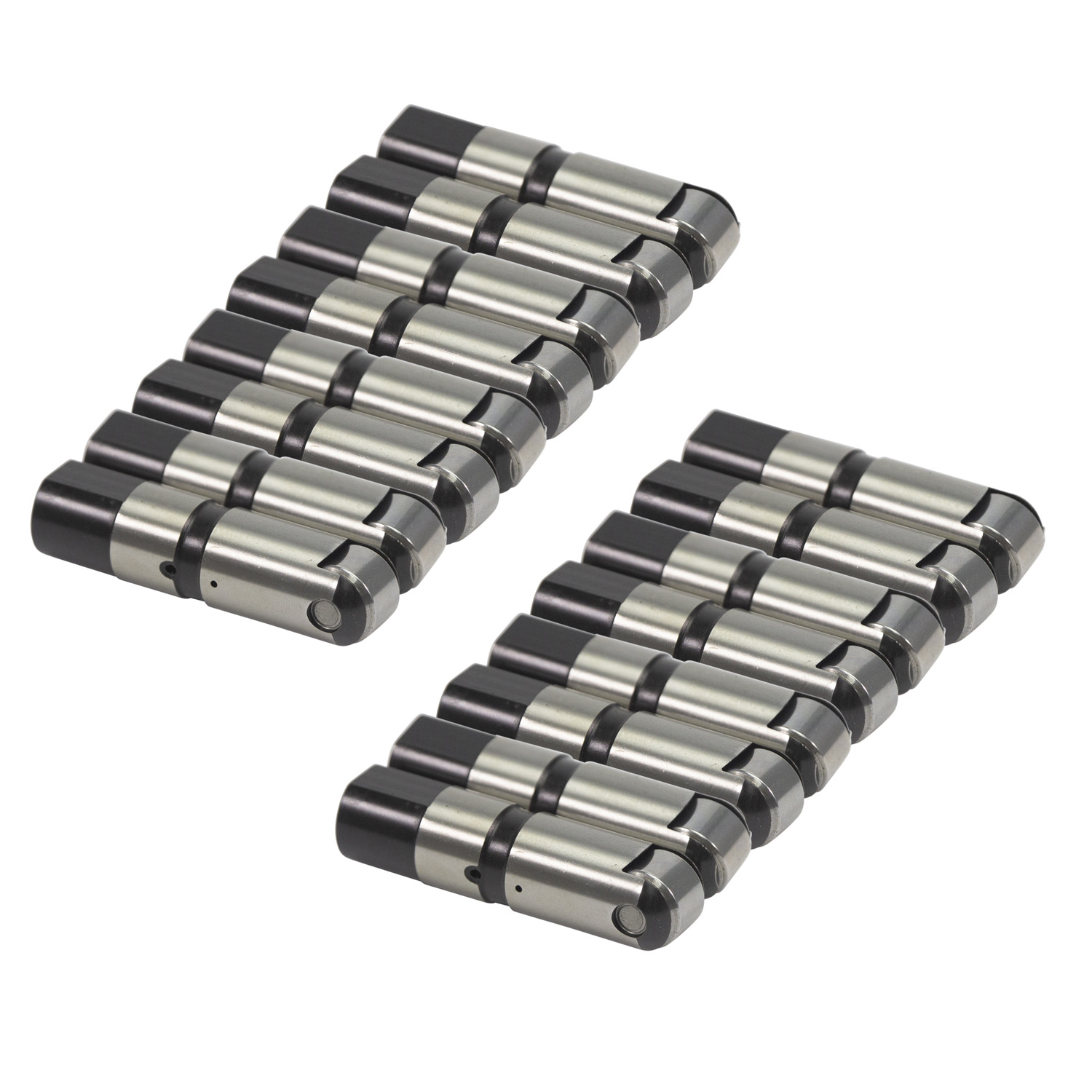 Evolution OE-Style No Link Bar Hydraulic Roller Lifters for Dodge Gen III HEMI 5.7L/6.1L/6.2L/6.4L Engines - Set of 16