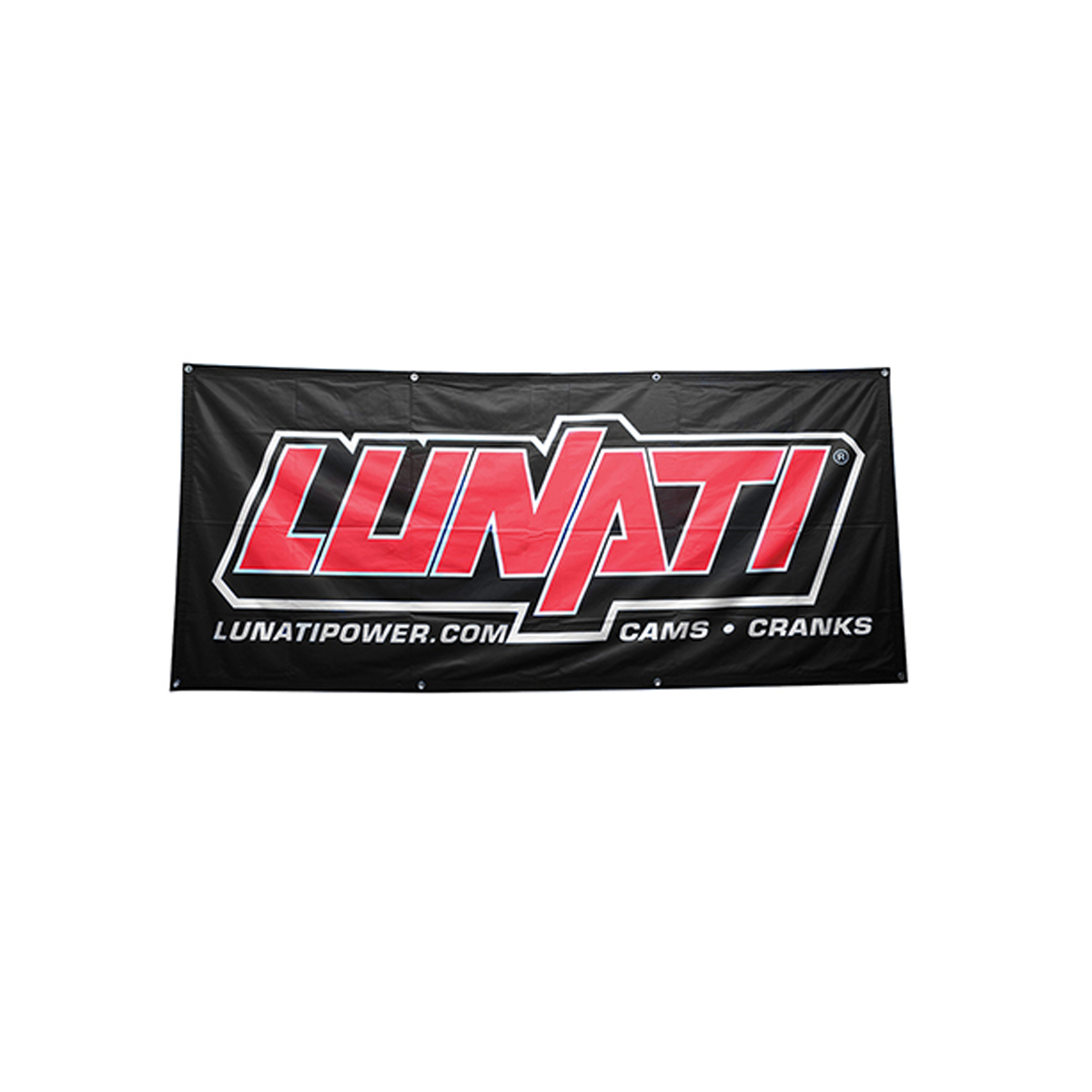 Lunati Track Banner - 3 Ft. X 7 Ft. with Logo