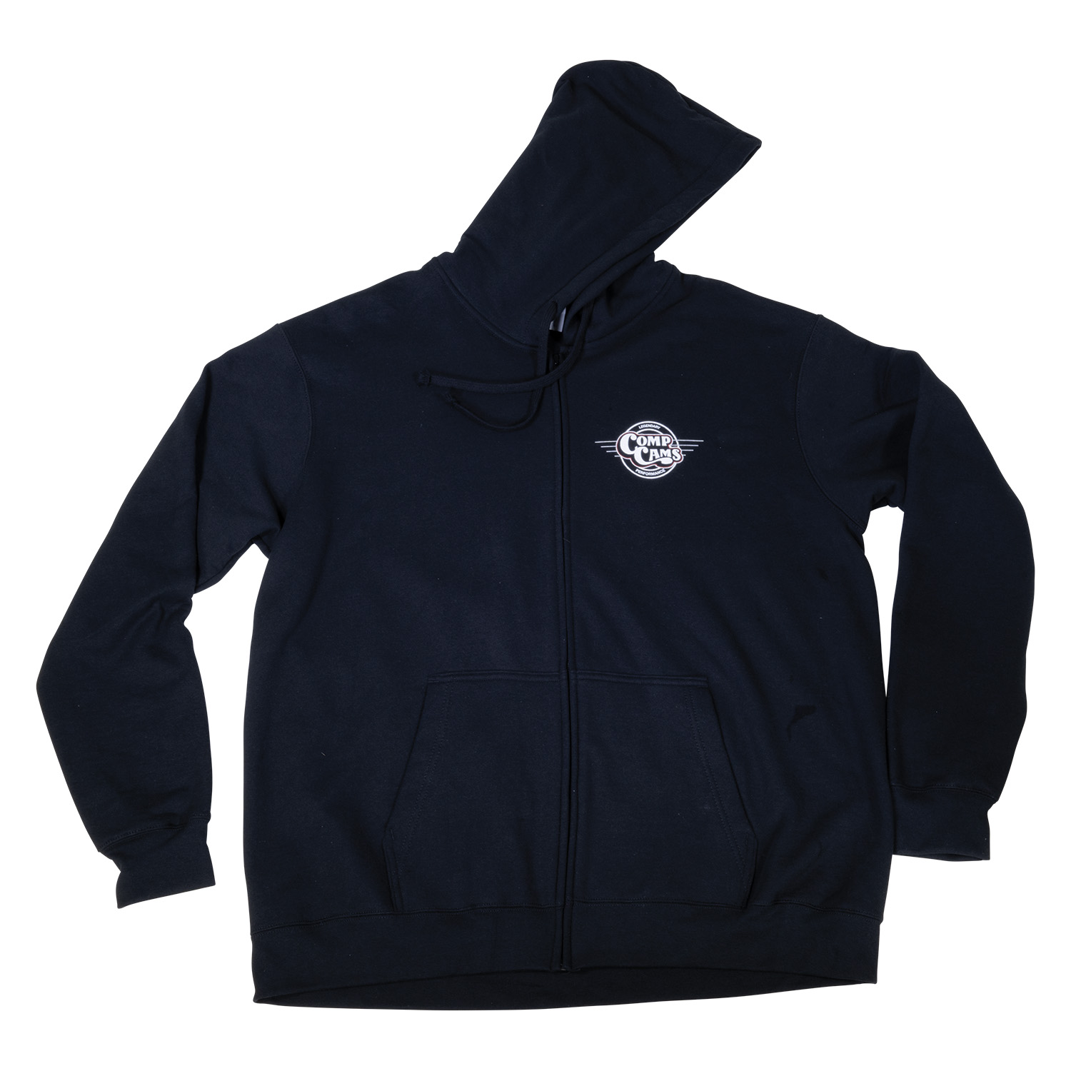 COMP Cams Legendary Performance Zip Hoodie, Black - Large