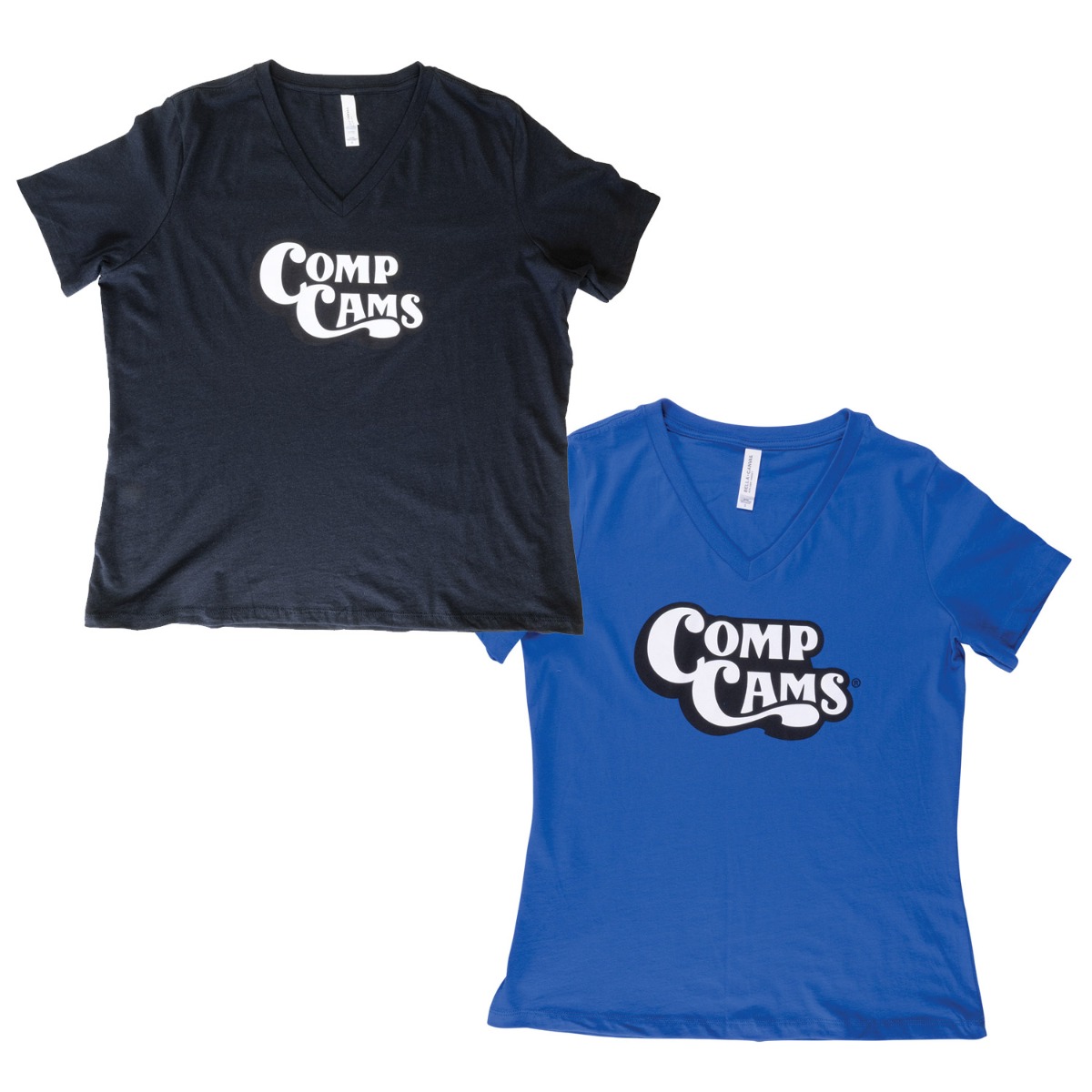 COMP Cams Retro Logo Women's Relaxed Jersey V-Neck T-Shirt