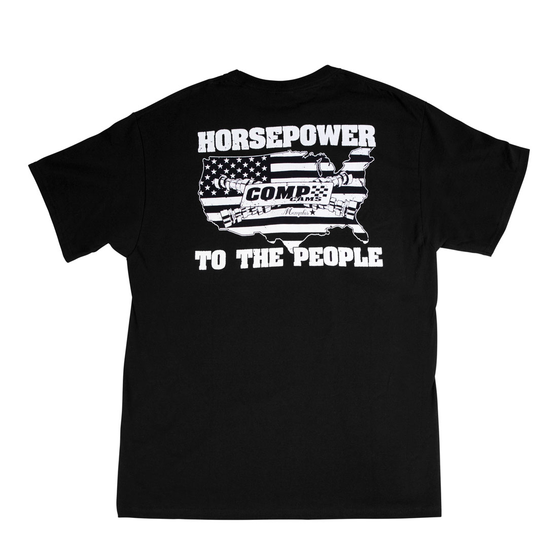 COMP Cams Horsepower To The People T-Shirt - Back
