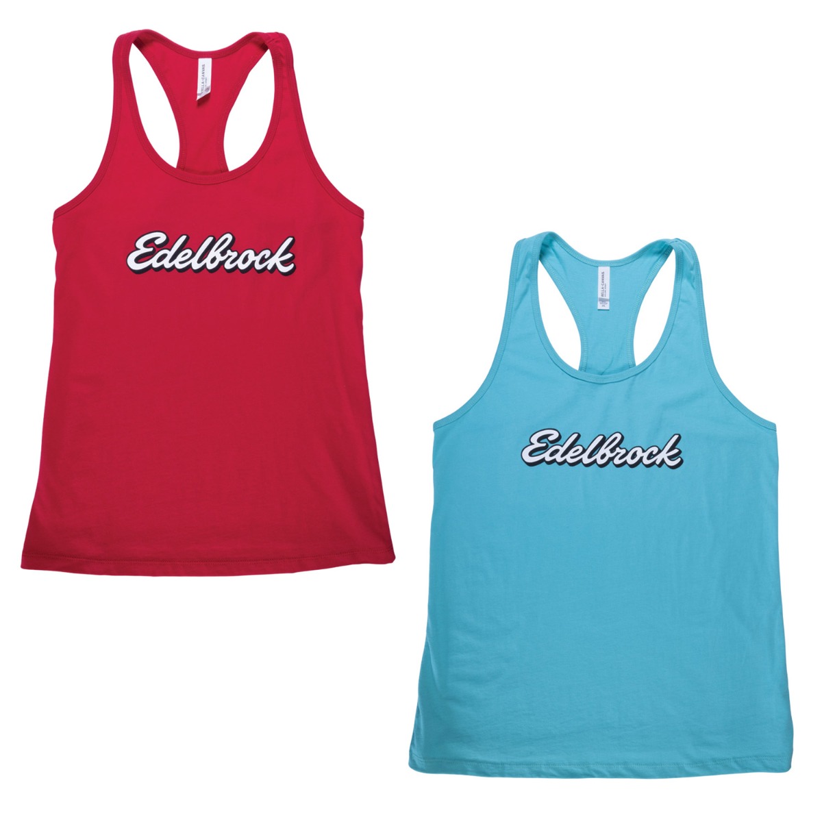 Edelbrock Script Women's Jersey Racerback Tank Top