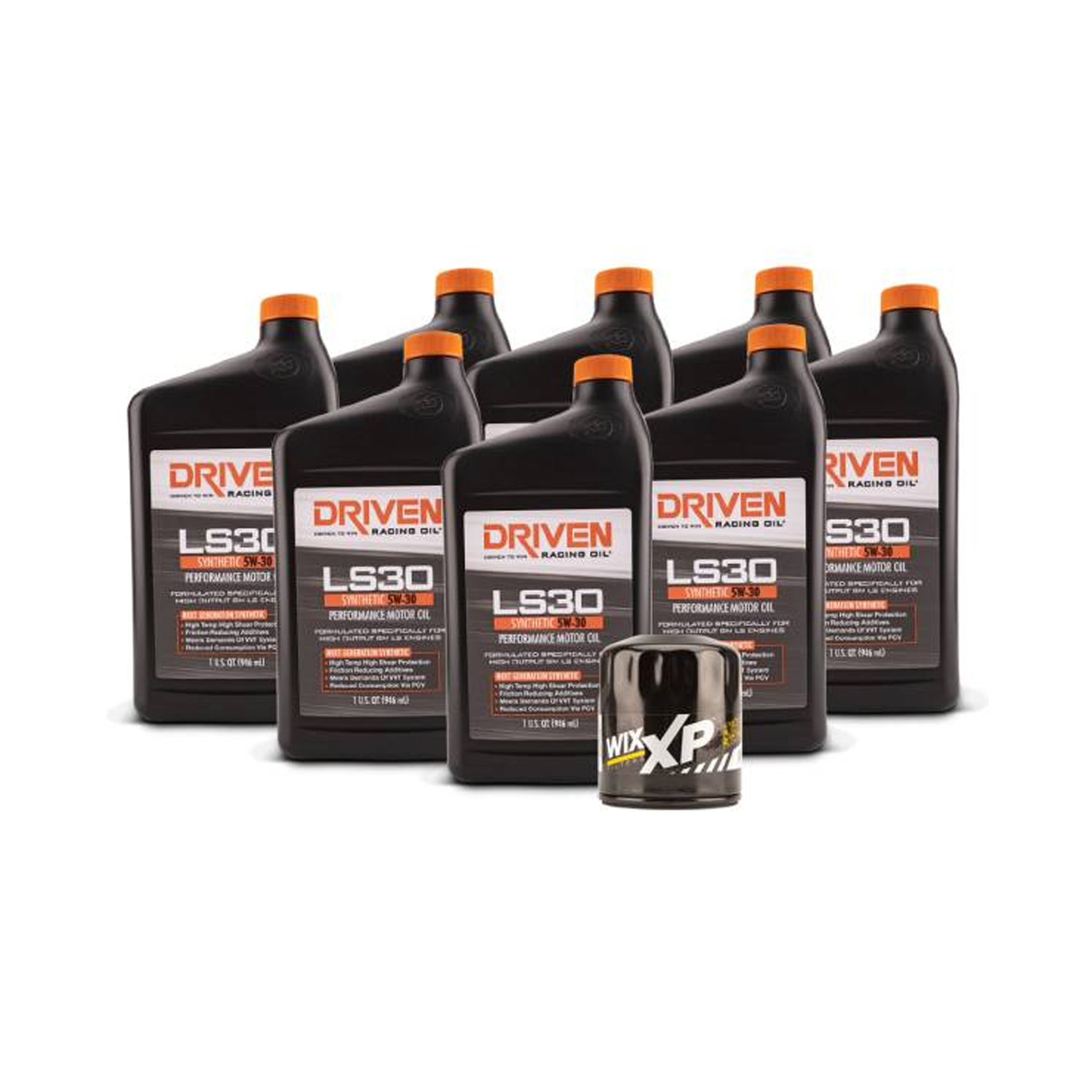 LS30 Oil Change Kit for Gen IV GM L77, L99, LS3, LS7 and LSA Engines (2007-Present) with 8 Qt Capacity