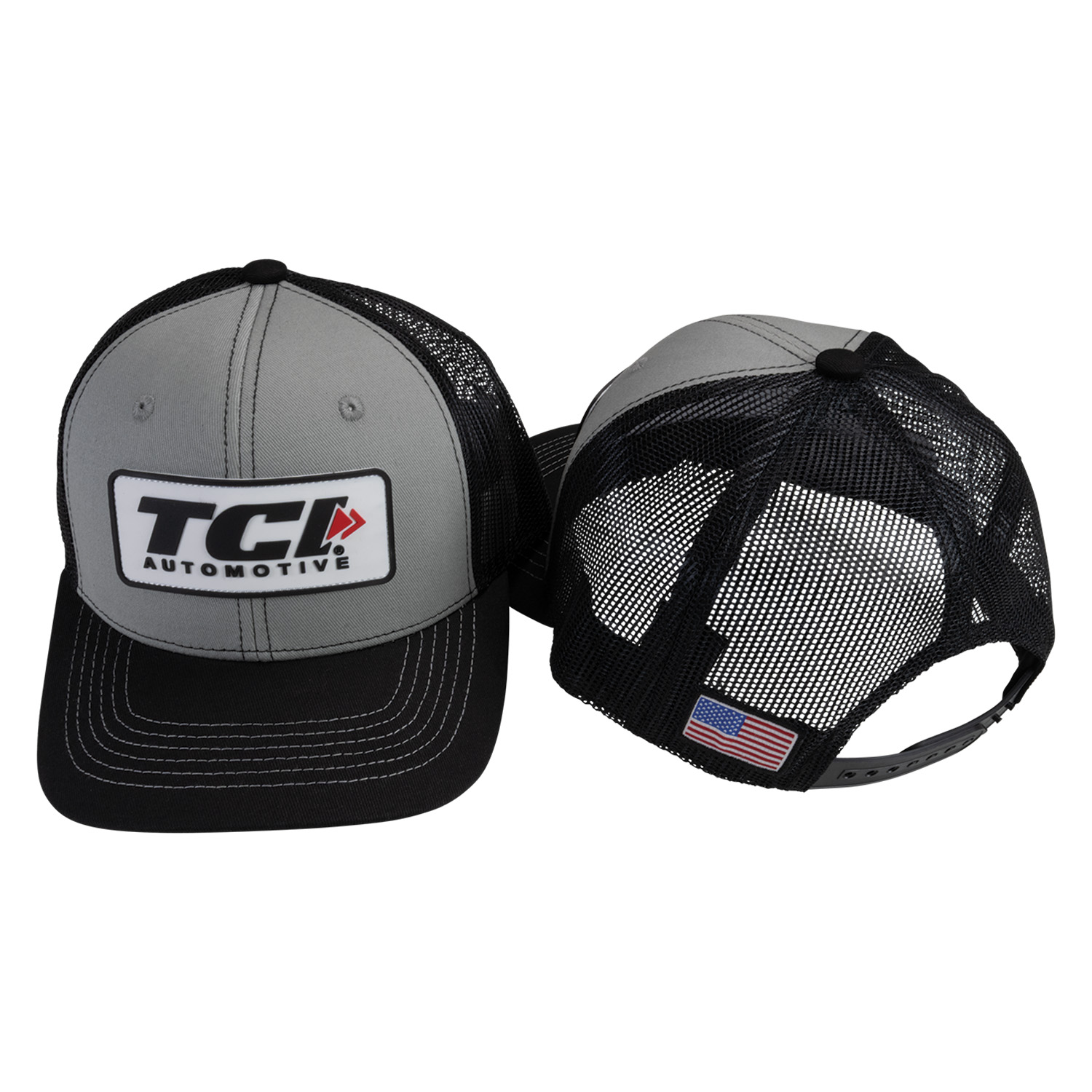 TCI Mesh Adjustable Hat, Grey/Black